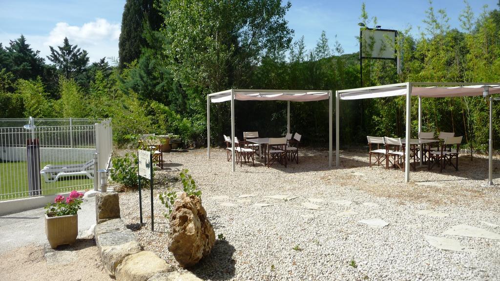 Hotel Restaurant Le Colombier Remoulins Luaran gambar